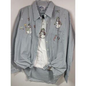 Las Olas Women’s Christmas Holiday Shirt Set Size Extra Large NEW Christmas Gift